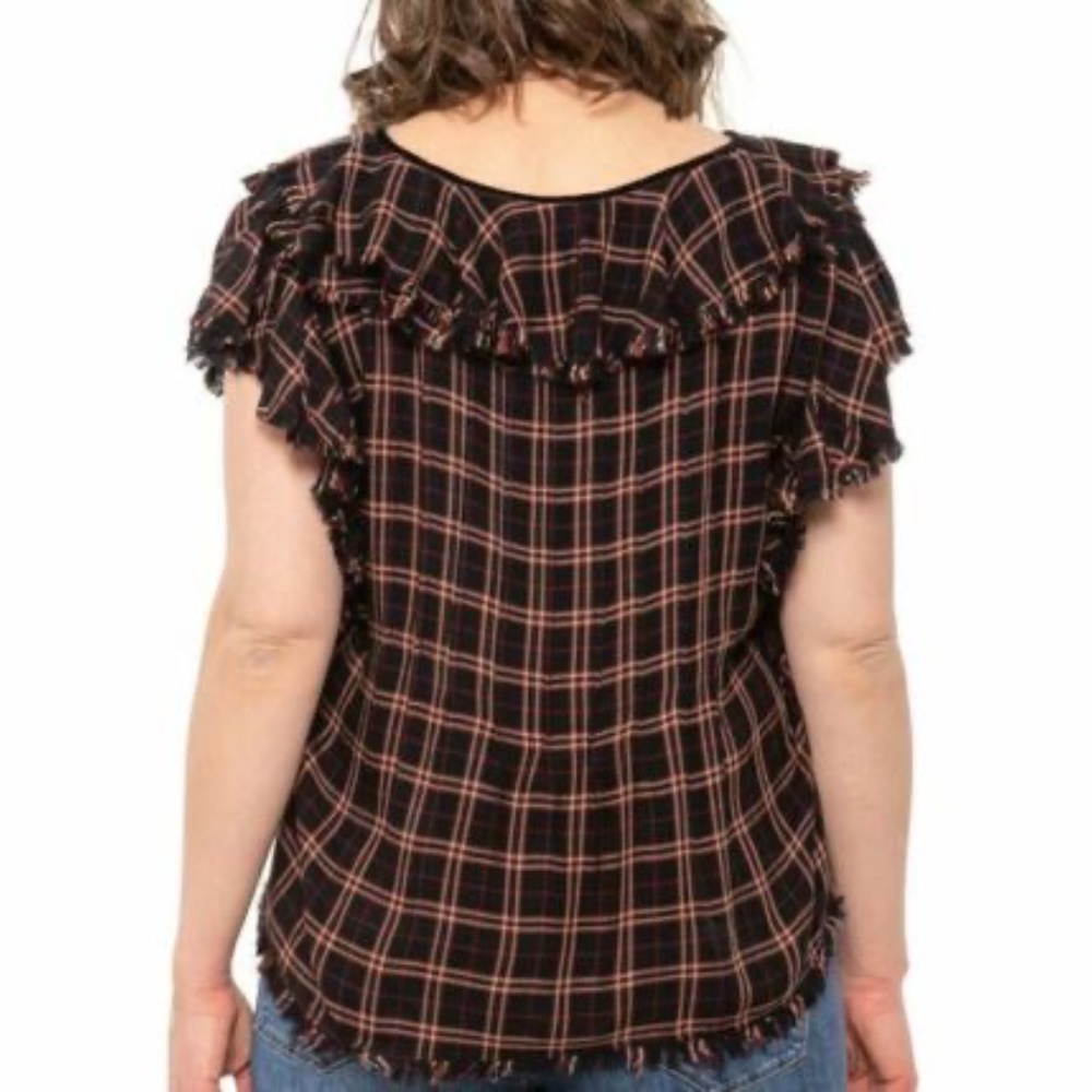 Faherty plaid woman's shirt - Picture 6 of 6